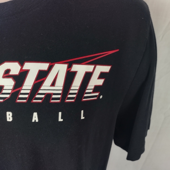 nike ohio state buckeyes Football Men's Size Large Big Swoosh Shirt - Picture 5 of 11